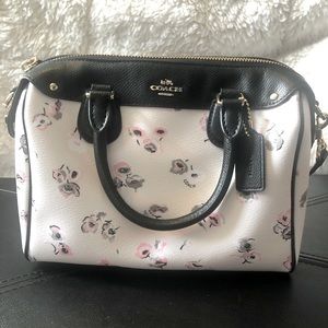 Coach Floral Leather Purse